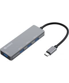 Sandberg 336-32 USB-C Hub 1xUSB3.0+3x2.0 Saver