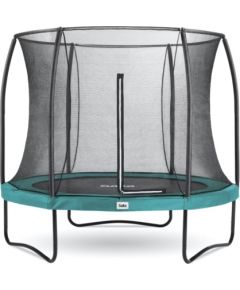 Trampolina Salta Comfort Edition 213cm batuts ar iekšējo tīklu, zaļš