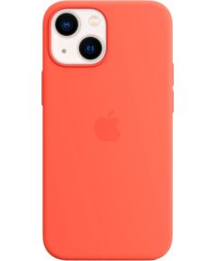 Apple iPhone 13 mini Silicone Case with MagSafe - Nectarine,Model A2705