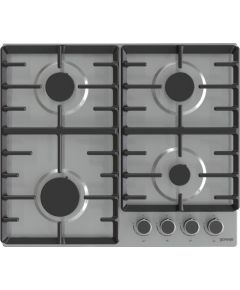 Gorenje Hob G642ABX  Gas, Number of burners/cooking zones 4, Mechanical, Inox