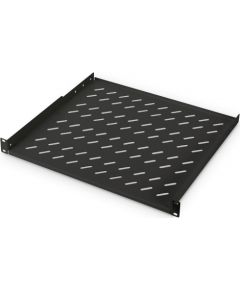 Digitus 1U Fixed Shelf for Racks DN-19 TRAY-1-400-SW Black