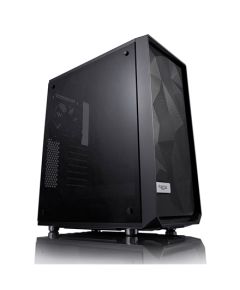 Fractal Design Meshify C FD-CA-MESH-C-BKO-TG Side window, Left side panel - Tempered Glass, Black, ATX, Power supply included No