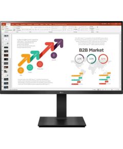 Monitors LG 68,6cm/27'' (1920x1080) LG 27BP450Y-B 16:9 5ms IPS HDMI VGA DisplayPort VESA Pivot Full HD Black