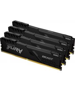 Kingston Fury Beast memory, DDR4, 64GB, 3200MHz, CL16 (KF432C16BBK4 / 64)