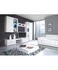 Cama Meble Cama living room storage set SAMBA B white/white gloss