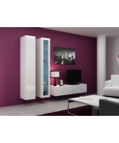 Cama Meble Cama Living room cabinet set VIGO 10 white/white gloss