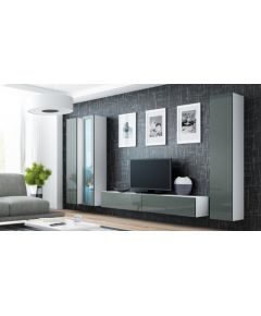 Cama Meble Cama Living room cabinet set VIGO 2 white/grey gloss