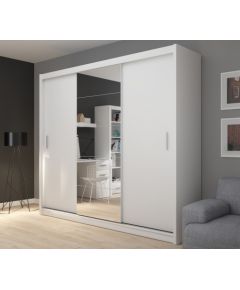 Top E Shop Topeshop FARO235 BIEL L KPL bedroom wardrobe/closet 5 shelves 3 door(s) White