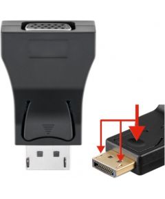 Goobay Адаптер DisplayPort / VGA 1.1, позолоченный