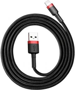 Baseus Cafule USB Lightning Cable 2,4A 0,5m (Red+Black)