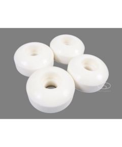 Inny Skateboard Wheels White SMJ SPORT SHR100A 4pcs.