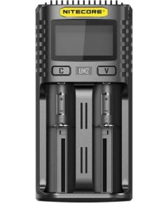 Battery charger Nitecore UM2, USB