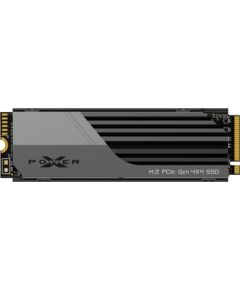 SILICON POWER PCIe Gen 4x4 XS70 Internal solid state drive SSD 1TB M.2 2280 NVMe 1.4 (SP01KGBP44XS7005) Black, Grey