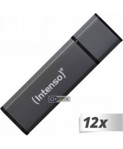 12x1 Intenso Alu Line        8GB USB Stick 2.0 anthrazit