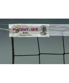 Pokorny Site Volleyball net SPORT PP-9,5x1m 100x100x3mm, galvanized steel cable
