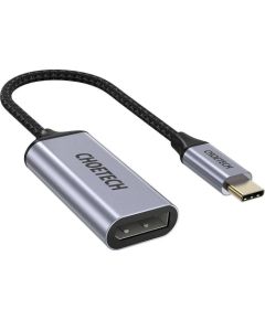 Choetech One-way Cable Adapter from USB Type C (Male) to DisplayPort (Female) 4K 60Hz 20cm gris (HUB-H11)