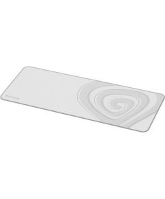 Genesis Mouse Pad Carbon 400 XXL Logo 300 x 800 x 3 mm, Gray/White