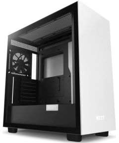 NZXT H7 ATX Mid Tower Chassis, Black&White