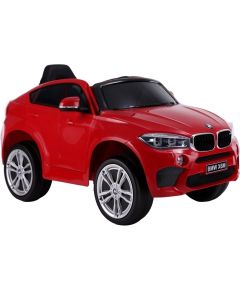 Bērnu elektromobilis BMW X6, sarkans