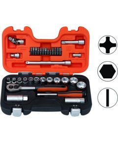 Bahco Socket set inch sizes 1/4" & 3/8"