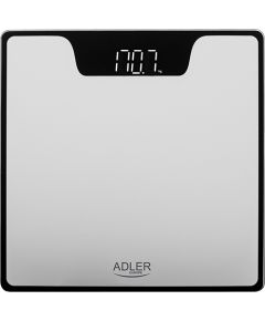 Adler Bathroom Scale AD 8174s Maximum weight (capacity) 180 kg, Accuracy 100 g, Silver