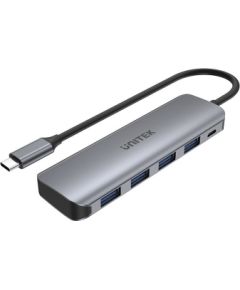 UNITEK H1107A interface hub USB 3.2 Gen 1 (3.1 Gen 1) Type-A 5000 Mbit/s Grey