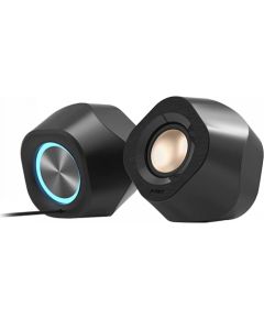 Fenda Multimedia Bluetooth Speakers F&D V720, Power output 8W=4W+4W, Driver 2.25inch*2pcs, Passive driver *2pcs, Bluetooth 5.0, USB, AUX, RBG LED