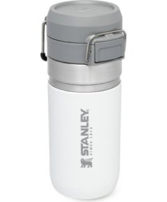 Stanley Termopudele The Quick Flip Water Bottle Go 0,47L, balta