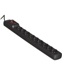 Activejet ACJ COMBO 9GN 5M black power strip with cord