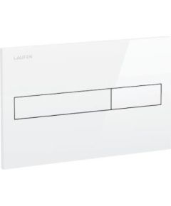 Laufen taustiņš LIS duo, 250x160 mm, balts