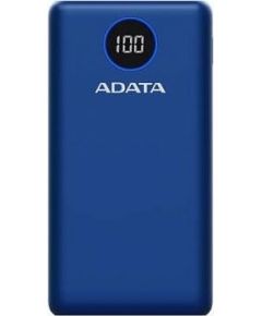 ADATA P20000QCD power bank Lithium Polymer (LiPo) 20000 mAh Blue