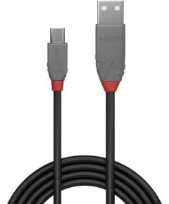 CABLE USB2 A TO MICRO-B 0.5M/ANTHRA 36731 LINDY