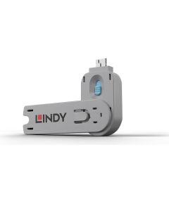 USB PORT BLOCKER KEY/BLUE 40622 LINDY