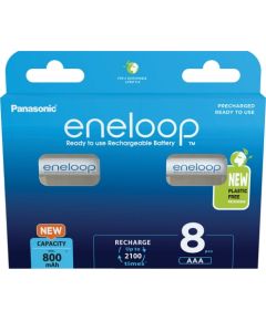 Panasonic eneloop rechargeable battery AAA 800 8BP