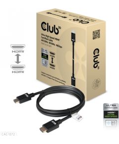 Club 3d CLUB3D Ultra High Speed HDMI™2.1 Cable 10K 120Hz 48Gbps M/M 2 m./6.56 ft.