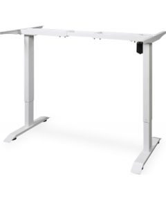 Digitus Desk frame, 70 - 120 cm, Maximum load weight 80 kg, Metal, White