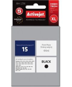 Activejet AH-15N ink for HP printer, HP 15 C6615A replacement; Supreme; 44 ml; black