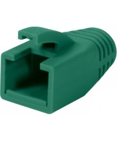 Logilink Modular RJ45 Plug Cable Boot 8mm green, 50pcs