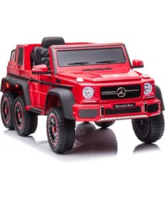 Bērnu vienvietīgs elektromobilis Mercedes G63 6x6, sarkans