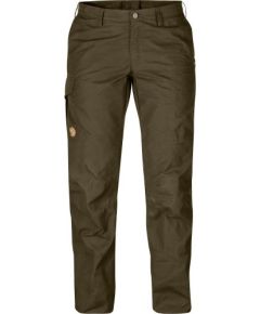 Fjallraven Karla Pro Trousers Curved Woman / Tumši zaļa / 38