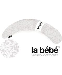 La Bebe™ Nursing La Bebe™ Moon Maternity Pillow Cover Art.134347 Classic Grey Papildus PĀRVALKS pakaviņam 195 cm
