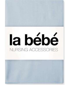 La Bebe™ Nursing La Bebe™ Set 100x135/40x60 Art.101680 Grey Natural Cotton Baby Cot Bed Set Комплект детского постельного белья из 2х частей  100x135/40x60 cm