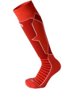 Mico Woman Performance Ski Sock / Sarkana / 44-46