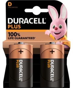 Duracell Plus MN1300 D, Alkaline, 2 pc(s)