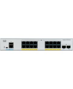 Cisco Catalyst C1000-16T-2G-L network switch Managed L2 Gigabit Ethernet (10/100/1000) Grey