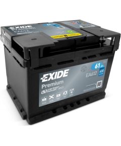 Exide Premium EA612 12V 61Ah 600A 242x175x175 EA612