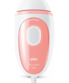 Braun PL1000 Silk-expert Mini IPL White/Pink, Corded Epilator