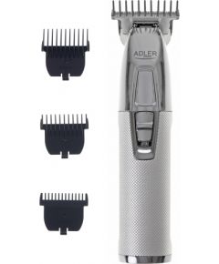 Adler Professional Trimmer AD 2836s Cordless, Grey