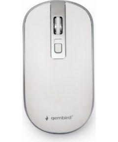 Gembird Wireless Optical mouse MUSW-4B-05 USB, White