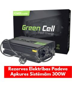 Rezerves Elektrības Padeve Apkures Sistēmām, 300W, Tīra Sinusoīda Invertors, Green Cell